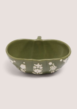 Green Hello Autumn Nibble Bowl