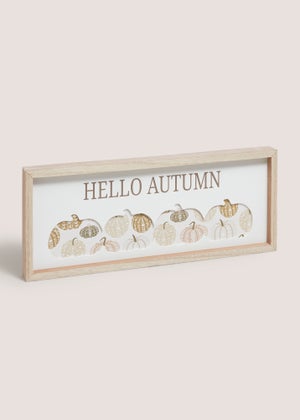 GREEN PUMPKIN WALL ART