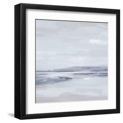 Aran Shore - Marine - Black Framed Art Print Wall Art, 12x12