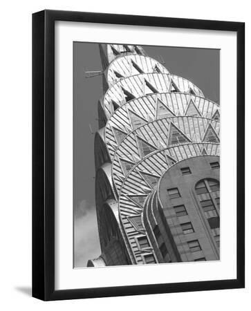 Chrysler Detail - Black Framed Art Print Wall Art, 12x16