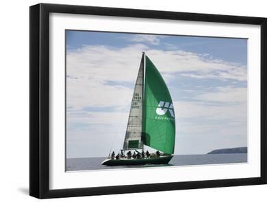 Marine Quest - Black Framed Art Print Wall Art, 18x12 Marine Quest - Black Framed Art Print Wall Art, 18x12