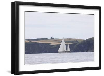 Nautical Horizon - Black Framed Art Print Wall Art, 18x12 Nautical Horizon - Black Framed Art Print Wall Art, 18x12