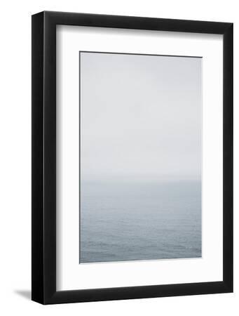New Horizons I - Black Framed Art Print Wall Art, 8x12