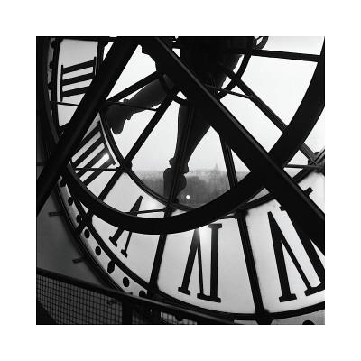 Orsay Clock - Giclee Print, 20x20