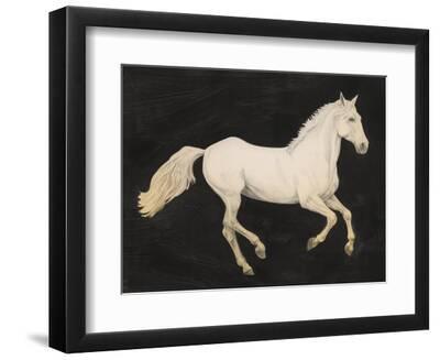 Sunset Mustang I - Black Framed Art Print Wall Art, 12x9 Sunset Mustang I - Black Framed Art Print Wall Art, 12x9