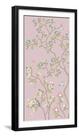 Woodland Whispers - Rendezvous - Black Framed Art Print Wall Art, 12x24 Woodland Whispers - Rendezvous - Black Framed Art Print Wall Art, 12x24