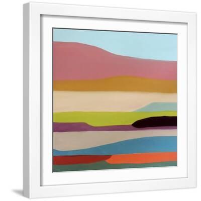 Alto - White Framed Art Print Wall Art, 16x16
