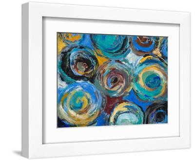 Continuum - White Framed Art Print Wall Art, 12x9