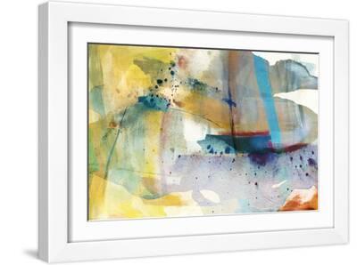 Deviation I - White Framed Art Print Wall Art, 18x12
