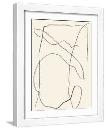 Ethereal Umber II - White Framed Art Print Wall Art, 12x16
