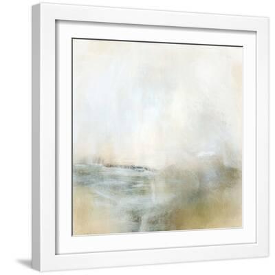 Golden - White Framed Art Print Wall Art, 16x16