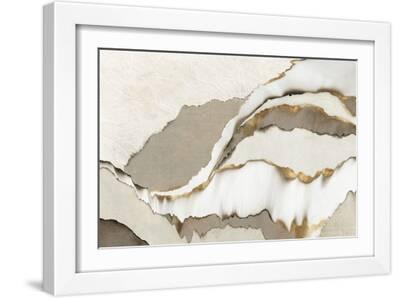 Playing with Fire - White Framed Art Print Wall Art, 18x12