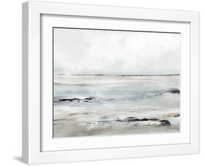 Sandybay - White Framed Art Print Wall Art, 16x12