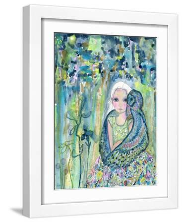 Southern Comfort - White Framed Art Print Wall Art, 12x16